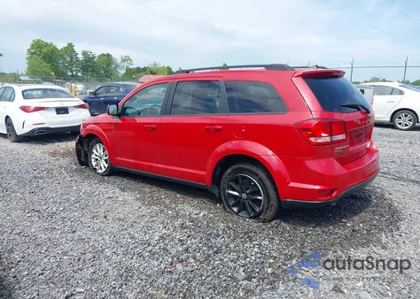 2017 Dodge Journey Sxt Awd из США, поврежденный, VIN 3C4PDDBG9HT575412